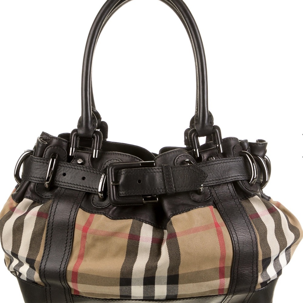 Burberry Housecheck Beaton  Bag